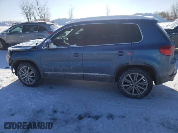 2017 Volkswagen Tiguan with VIN WVGMV7AX8HK022976, listed as a Copart auction lot 43806905 with 145,173 mi miles and Salvage title. Bid and sale history available at DreamBid. Image 2.
