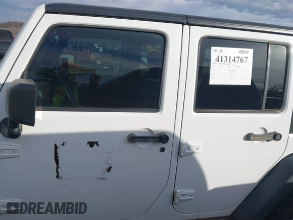 2017 Jeep Wrangler Unlimited Sport with VIN 1C4BJWDG2HL721379, listed as a IAAI auction lot 41314767 with 174,228 mi miles. Bid and sale history available at carsss.com. Image 14.