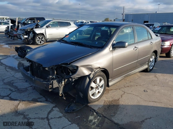 2007 Toyota Corolla CE with VIN 1NXBR32E67Z897798, listed as a IAAI auction lot 41144531 with 61,929 mi miles. Bid and sale history available at carsss.com. Image 18.
