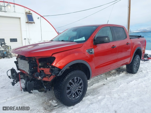 2019 Ford Ranger XL with VIN 1FTER4FH0KLA28365, listed as a IAAI auction lot 41532414 with 35,881 mi miles. Bid and sale history available at carsss.com. Image 2.