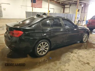 2016 BMW 3 Series 320i xDrive with VIN WBA8E5G59GNT94921, listed as a Copart auction lot 46319145 with 81,955 mi miles and Salvage Title. Bid and sale history available at carsss.com. Image 3.