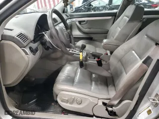 2007 Audi A4 2.0T with VIN WAUDF78E27A095963, listed as a Copart auction lot 87002344 with 208,900 mi miles and Non Repairable. Bid and sale history available at carsss.com. Image 7.