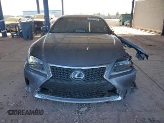 2017 Lexus RC with VIN JTHHE5BC6H5016032, listed as a Copart auction lot 87004464 with 50,032 mi miles and Salvage Title. Bid and sale history available at carsss.com. Image 5.