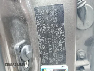 2014 Kia Cadenza Premium with VIN KNALN4D7XE5123308, listed as a Copart auction lot 69380904 with 164,079 mi miles and Salvage Title. Bid and sale history available at carsss.com. Image 12.