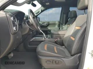 2022 GMC Sierra 1500 Limited AT4 with VIN 1GTP9EEL4NZ163676, listed as a Copart auction lot 44471625 with 55,695 mi miles and Salvage Title. Bid and sale history available at carsss.com. Image 7.