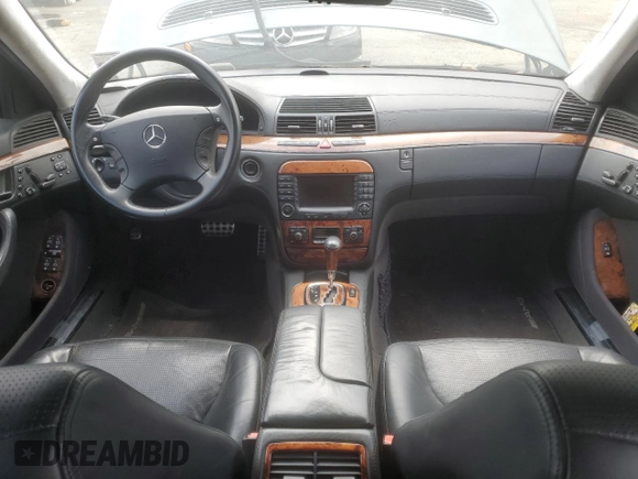 2006 Mercedes-Benz S with VIN WDBNG79J66A464238, listed as a Copart auction lot 55443835 with Not Provided miles and Salvage Title. Bid and sale history available at DreamBid. Image 8.