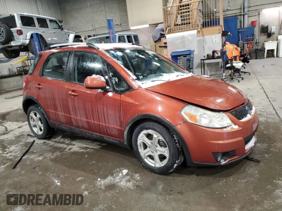 2007 Suzuki SX4 with VIN JS2YB415975101202, listed as a Copart auction lot 88231965 with 135,268 mi miles and Salvage Title. Bid and sale history available at DreamBid. Image 4.