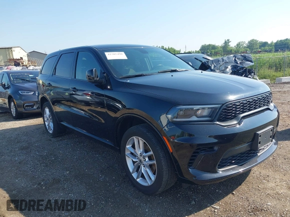 2023 Dodge Durango GT with VIN 1C4RDJDG6PC627982, listed as a IAAI auction lot 42705498 with 79,167 mi miles and . Bid and sale history available at DreamBid. Image 1.