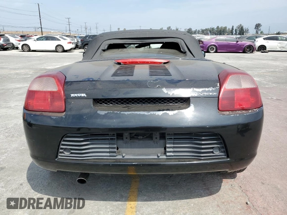 2000 Toyota MR2 z VIN JTDFR3200Y0006035, wystawiony jako Copart lot #56325275 z przebiegiem 143 879 mil mil oraz Szkoda całkowita • Salvage title. Historia ofert i sprzedaży dostępna na DreamBid. Obrazek 6.
