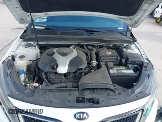 2015 Kia Optima SX Turbo with VIN 5XXGR4A60FG503940, listed as a IAAI auction lot 41944773 with 214,914 mi miles. Bid and sale history available at carsss.com. Image 10.