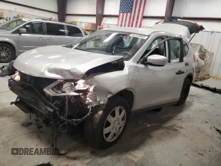 2019 Nissan Rogue S with VIN 5N1AT2MT4KC766502, listed as a Copart auction lot 46129965 with 129,434 mi miles and Salvage Title. Bid and sale history available at carsss.com. Image 1.
