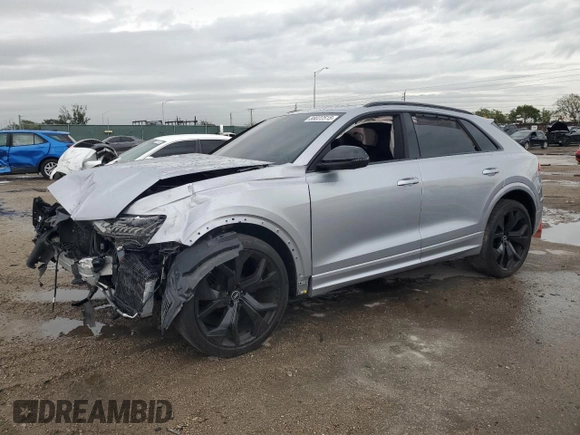 2021 Audi RS Q8 z VIN WU1ARBF13MD008178, wystawiony jako Copart lot #88022515 z przebiegiem 41 655 mil mil oraz Nie do naprawy. Historia ofert i sprzedaży dostępna na DreamBid. Obrazek 1.