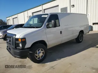 2012 Ford Econoline Cargo Commercial with VIN 1FTNS2EW5CDA11310, listed as a Copart auction lot 88803825 with 284,129 mi miles and Salvage Title. Bid and sale history available at carsss.com. Image 1.