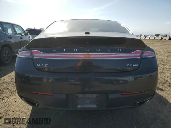 2014 Lincoln MKZ with VIN 3LN6L2J90ER820222, listed as a Copart auction lot 52455965 with 117,723 mi miles and Salvage Title. Bid and sale history available at carsss.com. Image 6.