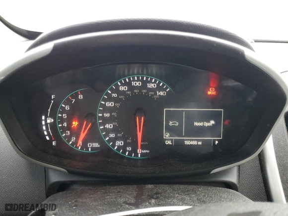 2017 Chevrolet Sonic LT with VIN 1G1JD5SH8H4136494, listed as a Copart auction lot 47835045 with 150,466 mi miles and Salvage Title. Bid and sale history available at carsss.com. Image 9.