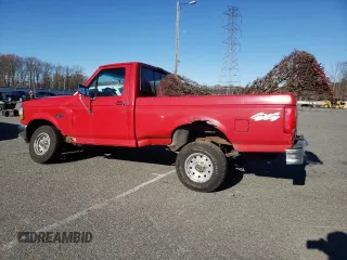 1996 Ford F-150 with VIN 1FTEF14NXTLB76833, listed as a Copart auction lot 82742374 with 250,375 mi miles and Salvage title. Bid and sale history available at DreamBid. Image 2.