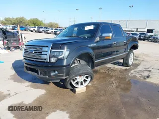 2011 Ford F-150 XL with VIN 1FTFW1CF3BFA05868, listed as a IAAI auction lot 41878754 with 1 mi miles. Bid and sale history available at carsss.com. Image 2.
