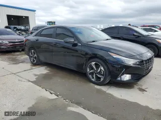 2023 Hyundai Elantra Limited with VIN KMHLP4AG1PU509248, listed as a Copart auction lot 46309385 with 63,165 mi miles and Salvage Title. Bid and sale history available at carsss.com. Image 4.
