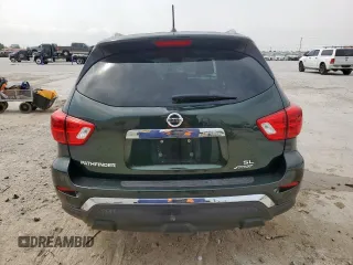 2018 Nissan Pathfinder SL with VIN 5N1DR2MN3JC606400, listed as a Copart auction lot 57350325 with 114,167 mi miles and Salvage title. Bid and sale history available at DreamBid. Image 6.
