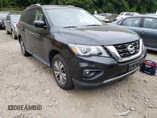 2019 Nissan Pathfinder Platinum with VIN 5N1DR2MM7KC577802, listed as a Copart auction lot 65421233 with 62,038 mi miles and . Bid and sale history available at DreamBid. Image 4.