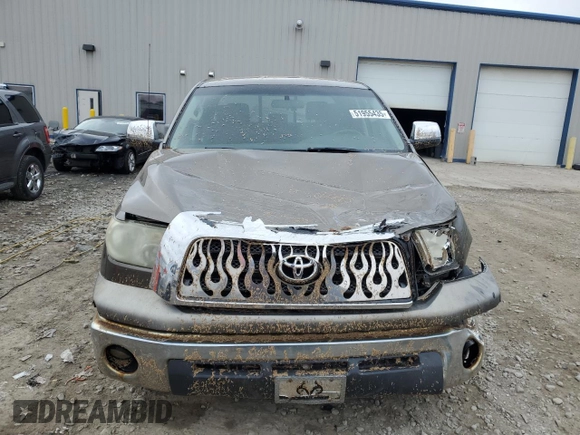 2008 Toyota Tundra 4WD Truck with VIN 5TFBV54148X042295, listed as a Copart auction lot 51955435 with 0 mi miles and Clean Title. Bid and sale history available at carsss.com. Image 5.