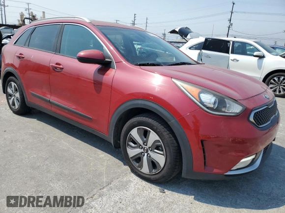 2017 Kia Niro LX with VIN KNDCB3LC7H5082676, listed as a Copart auction lot 62008014 with 133,998 mi miles and Salvage Title. Bid and sale history available at carsss.com. Image 4.