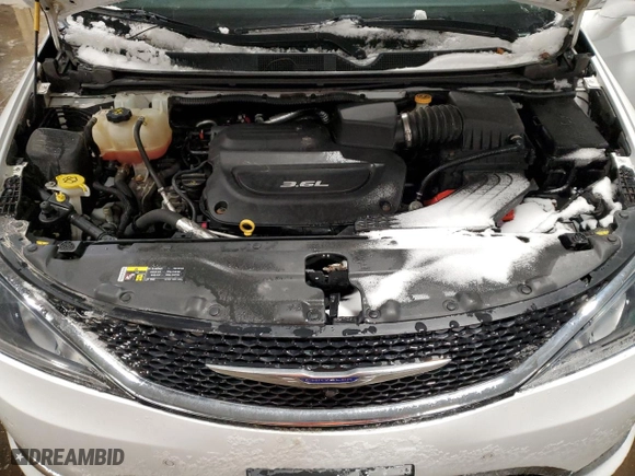 2017 Chrysler Pacifica Limited with VIN 2C4RC1GG7HR545007, listed as a Copart auction lot 47240595 with 108,141 mi miles and Clean Title. Bid and sale history available at carsss.com. Image 12.