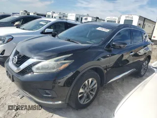 2018 Nissan Murano Platinum z VIN 5N1AZ2MH0JN150261, wystawiony jako Copart lot #55258145 z przebiegiem Nie podano mil oraz Nie do naprawy • Non repairable. Historia ofert i sprzedaży dostępna na DreamBid. Obrazek 1.