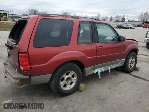 2001 Ford Explorer Sport with VIN 1FMYU70E71UC62227, listed as a Copart auction lot 86190794 with 253,485 mi miles and Salvage title. Bid and sale history available at DreamBid. Image 3.