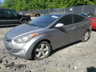2012 Hyundai Elantra Limited with VIN KMHDH4AE1CU345722, listed as a Copart auction lot 57660645 with 211,082 mi miles and Salvage title. Bid and sale history available at DreamBid. Image 1.
