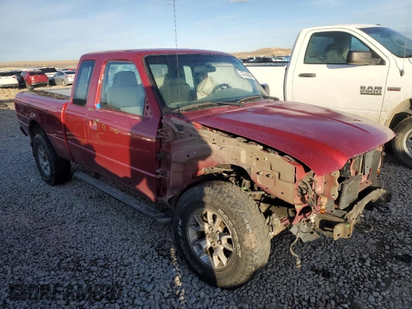 2007 Ford Ranger XLT with VIN 1FTZR45E07PA02440, listed as a Copart auction lot 43798305 with 108,382 mi miles and Salvage Title. Bid and sale history available at carsss.com. Image 4.