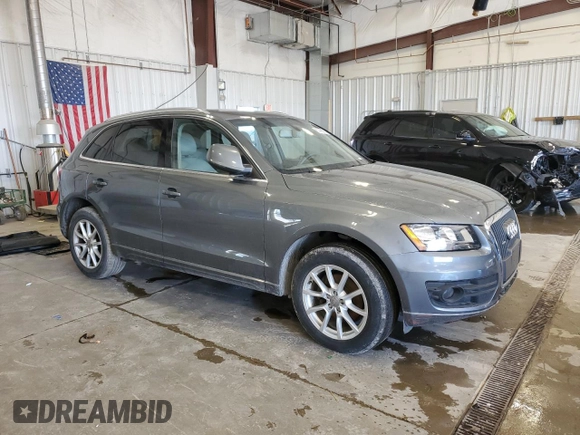 2012 Audi Q5 Premium with VIN WA1CFAFP0CA024846, listed as a Copart auction lot 53109275 with 130,316 mi miles and Clean title. Bid and sale history available at DreamBid. Image 4.