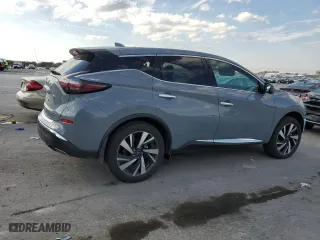 2024 Nissan Murano SL with VIN 5N1AZ2CJ7RC112702, listed as a Copart auction lot 74517844 with 8,948 mi miles and Salvage Title. Bid and sale history available at carsss.com. Image 3.