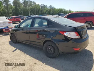 2017 Hyundai Accent SE with VIN KMHCT4AE6HU186536, listed as a Copart auction lot 53740765 with 130,430 mi miles and Salvage Title. Bid and sale history available at carsss.com. Image 2.