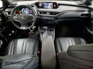 2020 Lexus UX 250h F Sport with VIN JTHR9JBH6L2021884, listed as a Copart auction lot 49072545 with 61,484 mi miles and Salvage title. Bid and sale history available at DreamBid. Image 8.