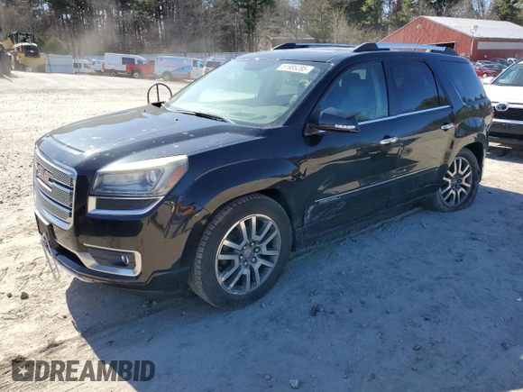 2013 GMC Acadia Denali with VIN 1GKKVTKD7DJ150929, listed as a Copart auction lot 51985285 with 0 mi miles and Clean Title. Bid and sale history available at carsss.com. Image 1.
