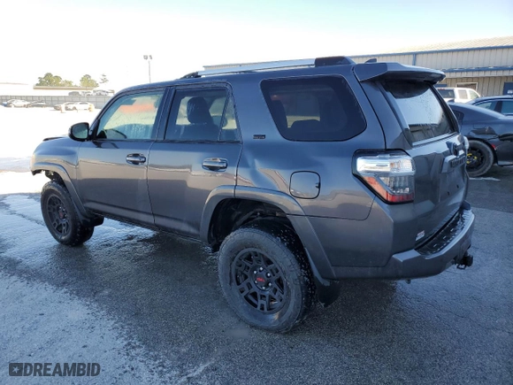2023 Toyota 4Runner SR5 Premium with VIN JTENU5JR5P6202999, listed as a Copart auction lot 47017445 with 9,289 mi miles and Salvage Title. Bid and sale history available at carsss.com. Image 2.