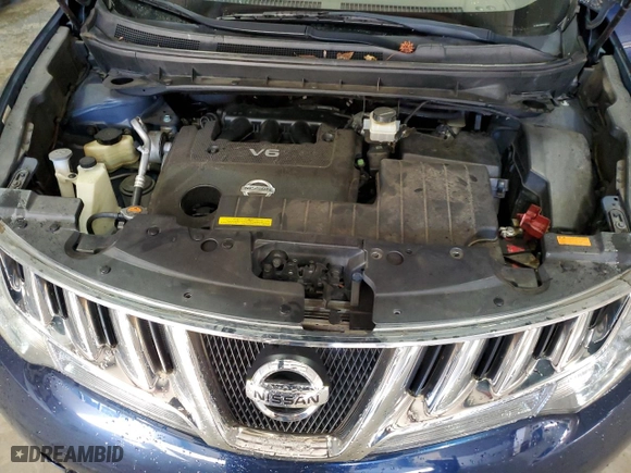 2009 Nissan Murano LE with VIN JN8AZ18W09W127385, listed as a Copart auction lot 44511005 with 174,014 mi miles and Salvage Title. Bid and sale history available at carsss.com. Image 12.
