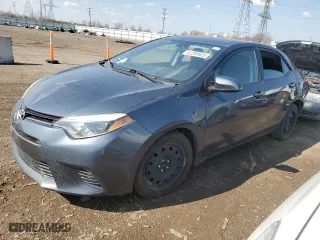 2016 Toyota Corolla L with VIN 2T1BURHE4GC545457, listed as a Copart auction lot 52289835 with 256,532 mi miles and Clean Title. Bid and sale history available at carsss.com. Image 1.