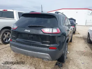 2022 Jeep Cherokee Limited with VIN 1C4PJMDX7ND502983, listed as a IAAI auction lot 41688290 with 29,491 mi miles and . Bid and sale history available at DreamBid. Image 4.