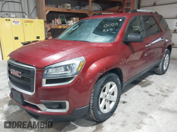 2015 GMC Acadia SLE with VIN 1GKKVPKD3FJ221229, listed as a IAAI auction lot 42070029 with 172,834 mi miles. Bid and sale history available at carsss.com. Image 17.