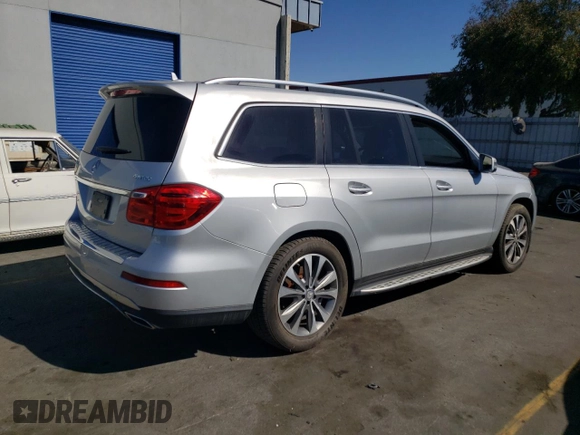 2016 Mercedes-Benz GL with VIN 4JGDF6EE4GA696577, listed as a Copart auction lot 73811704 with 94,577 mi miles and Clean Title. Bid and sale history available at carsss.com. Image 3.