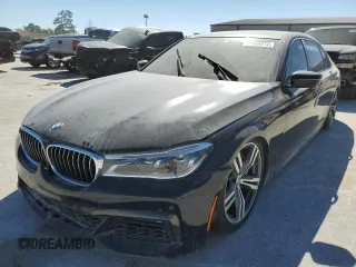 2019 BMW 7 Series 750i xDrive with VIN WBA7F2C50KB240590, listed as a Copart auction lot 64859212 with 10,157 mi miles. Bid and sale history available at carsss.com. Image 2.