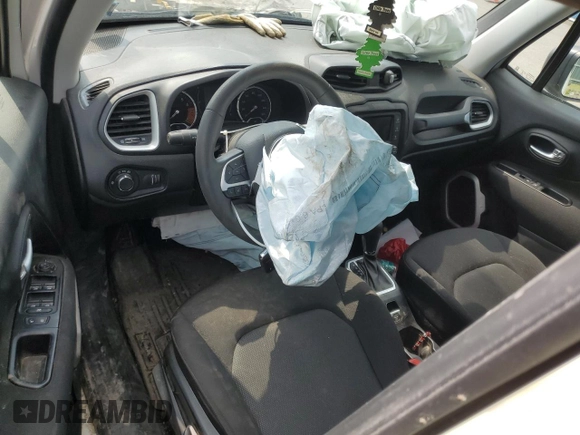 2020 Jeep Renegade Sport with VIN ZACNJBAB8LPL72924, listed as a Copart auction lot 59729075 with 153,257 mi miles and Salvage title. Bid and sale history available at DreamBid. Image 8.