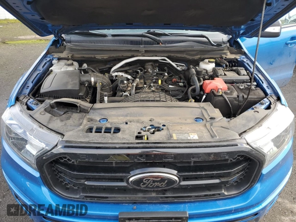 2022 Ford Ranger XL with VIN 1FTER4FH2NLD29319, listed as a Copart auction lot 87080454 with 23,868 mi miles and Salvage Title. Bid and sale history available at carsss.com. Image 11.