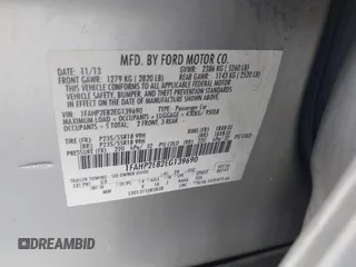 2014 Ford Taurus SEL z VIN 1FAHP2E82EG139690, wystawiony jako IAAI lot #42312483 z przebiegiem 170 029 mil mil oraz . Historia ofert i sprzedaży dostępna na DreamBid. Obrazek 9.