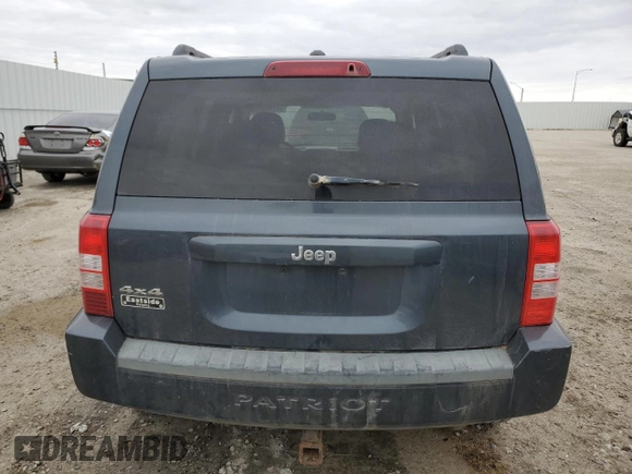 2008 Jeep Patriot Sport with VIN 1J8FF28W08D761587, listed as a Copart auction lot 54896085 with 230,886 mi miles and Clean Title. Bid and sale history available at carsss.com. Image 6.