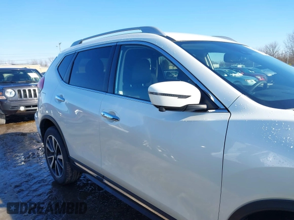 2019 Nissan Rogue SL with VIN 5N1AT2MV5KC799882, listed as a IAAI auction lot 41341776 with 57,119 mi miles. Bid and sale history available at carsss.com. Image 13.