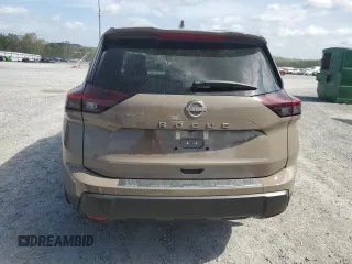 2025 Nissan Rogue SV with VIN 5N1BT3BA4SC804189, listed as a Copart auction lot 51715375 with 2,277 mi miles and Salvage Title. Bid and sale history available at DreamBid. Image 6.