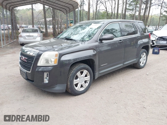 2014 GMC Terrain SLE with VIN 2GKALMEK9E6227719, listed as a IAAI auction lot 41946122 with 156,389 mi miles. Bid and sale history available at carsss.com. Image 2.